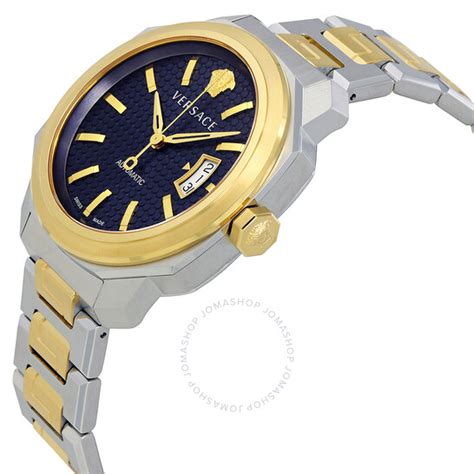 Versace Dylos Automatic Blue Dial Men's Watch 